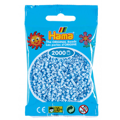 Hama mini beads color 97 Pastel Ice Blue