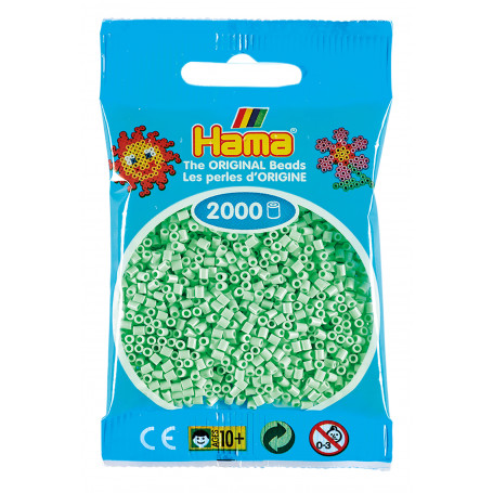 Hama mini beads color 98 Pastel Mint