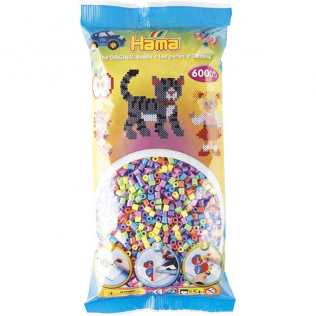 Hama bead Mix - Pastel (6000)