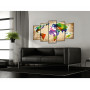 Colorful World - Schipper Polyptych 72 x 132 cm