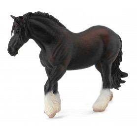 Collecta 88582 Shire Horse Mare Black