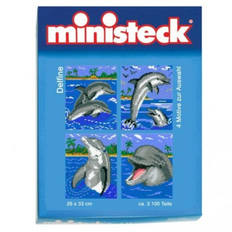 Stickit 41155 dolfijnen 4 in 1 3100dlg