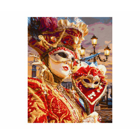 Le carnaval de Venise - Schipper 40 x 50 cm