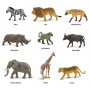 Safari 100409 Mini Zuid Afrikaanse Dieren Set (9 stuks)