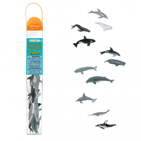 Safari 694704 Mini Walvissen & Dolfijnen Set (11 stuks)