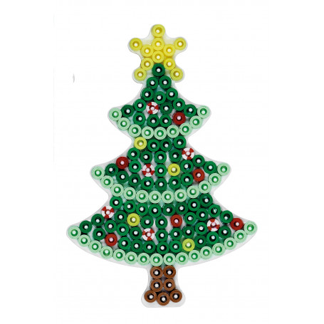 Grondplaat Hama Kerstboom