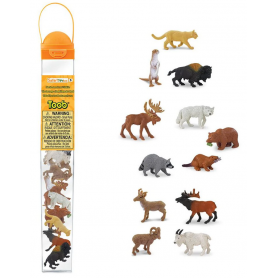 Safari 697004 North American Wildlife (12 pieces)
