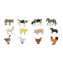 Collecta A1110 Mini Farm Animals Set of 12 pieces