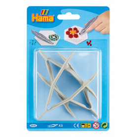 Hama Beads Tweezers - 3 pieces