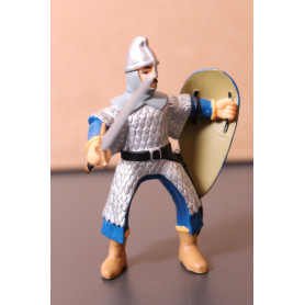 Papo 39336 Blauwe ridder met zwaard