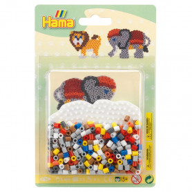 Hama Beads 4183 Wild Animals blister 450 st.