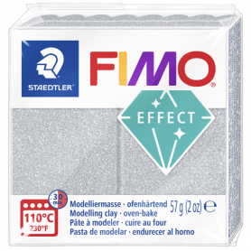 Fimo effect nr. 81 Metallic Zilver