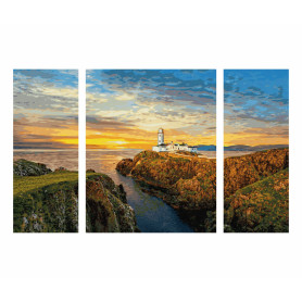 An Irlands Küsten - Schipper Triptychon 50 x 80 cm