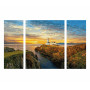 On the coasts of Ireland - Schipper Triptych 50 x 80 cm