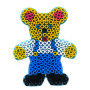 Hama maxi strijkkralen grondplaat Teddybeer