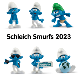 Schleich Schlümpfe Set 2023 (6 Teile)