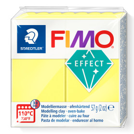 Fimo Effect nr. 104 Transparant geel