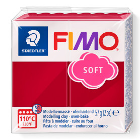 Fimo soft no.26 cherry red