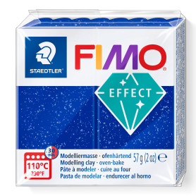Fimo Effect nr. 302 Glitter blauw