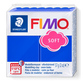Fimo soft nr 33 Brillant blauw