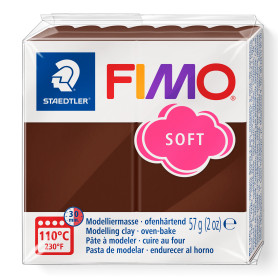 Fimo soft nr 75 Chocolade