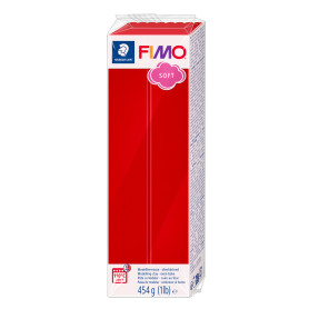 Fimo soft Christmas red nr 2 454 gram