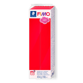 Fimo soft nr 24 Indisch rood 454 gram
