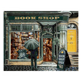 English bookshop - Schipper 40 x 50 cm