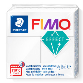 Fimo Effect nr. 014 Transparant Wit
