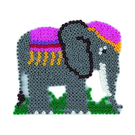 Grondplaat Hama  olifant