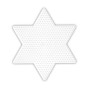 Pegboard Hama Large Star White