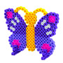 Maxi perles Grand kit sous blister - Papillon