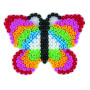 Hama grondplaten set 4583 - bloem, vlinder & pop