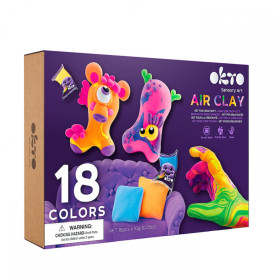Okto Clay - 18 Colors Set with air clay