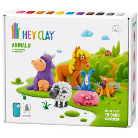 Hey Clay - Farm Animals - 15 cans