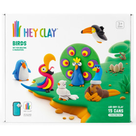 Hey Clay - Vogels - 15 potjes