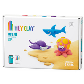 Hey Clay - Ocean - Calmar, requin et raie