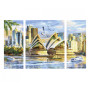 Sydney - Schipper Triptychon 50 x 80 cm