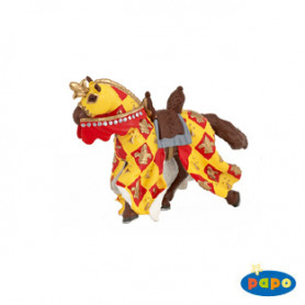 Papo 39754 Crossbowman red horse