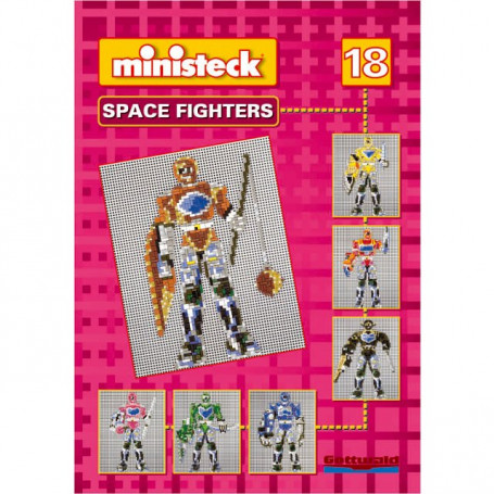 Voorbeeld boek nr.18 Space Fighters