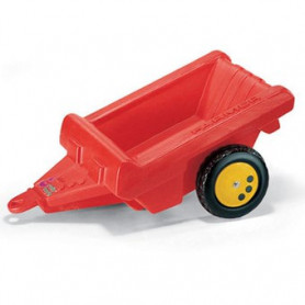 Rolly Toys aanhanger rood