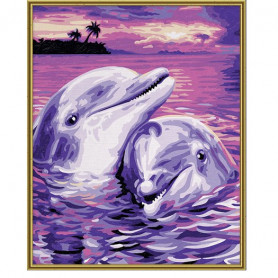 Dolfijnen - Schipper 24 x 30 cm