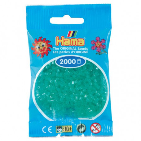 Hama mini beads color 16 Translucent Green