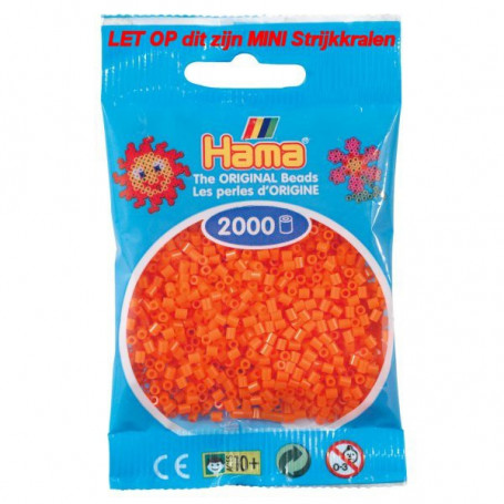 Hama mini beads color 04 Orange