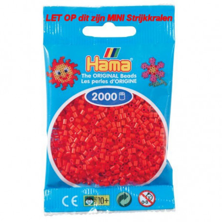 Hama mini beads color 05 Red