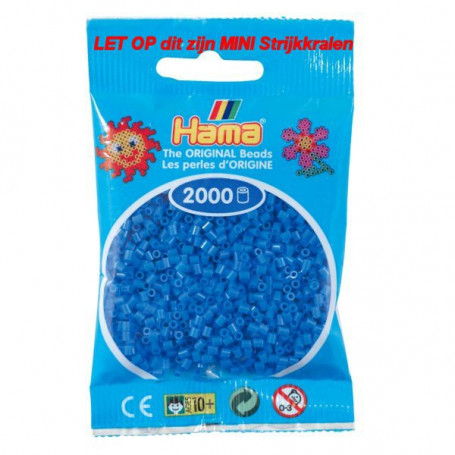 Hama mini beads color 09 Light Blue