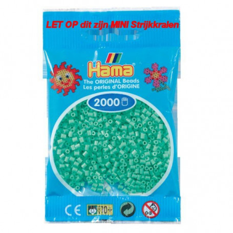Hama mini beads color 11 Mint