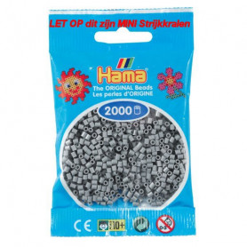 Hama mini beads color 17 Grey