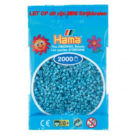 Hama mini beads color 31 Turquoise