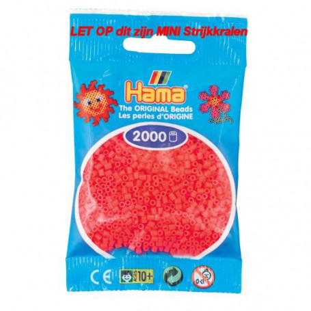 Hama mini beads color 33 Cerise Pink